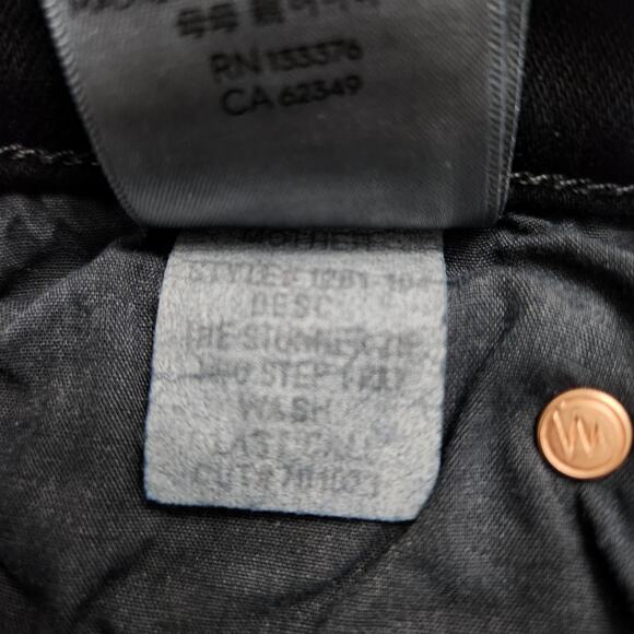 Mother The Stunner Zip Two Step Fray Last Call Jeans Size 26 - Picture 7 of 8